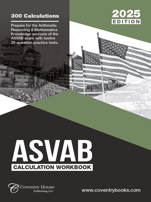 Cover image for ASVAB Calculation Workbook